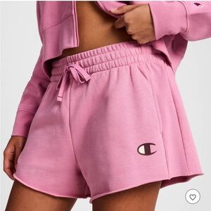 Champion Women's Athletic Shorts in Pink